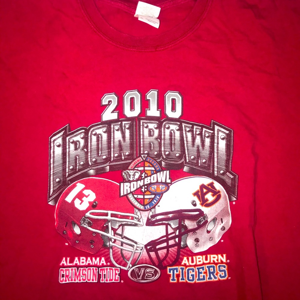 Iron bowl t shirt alabama